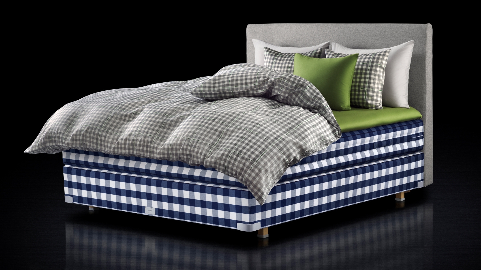 cama vestida hastens