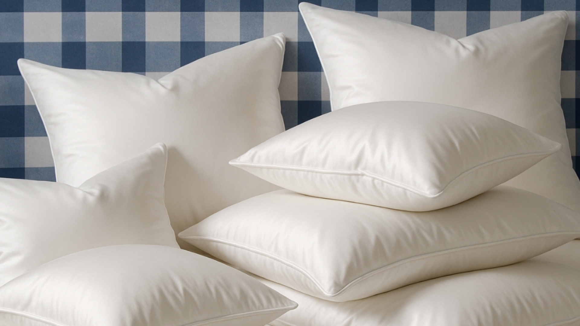 almohadas conjunto hastens